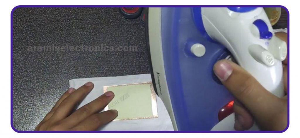 استفاده از پرینت لیزری و اتو، روش دیگر ساخت برد مدار چاپی