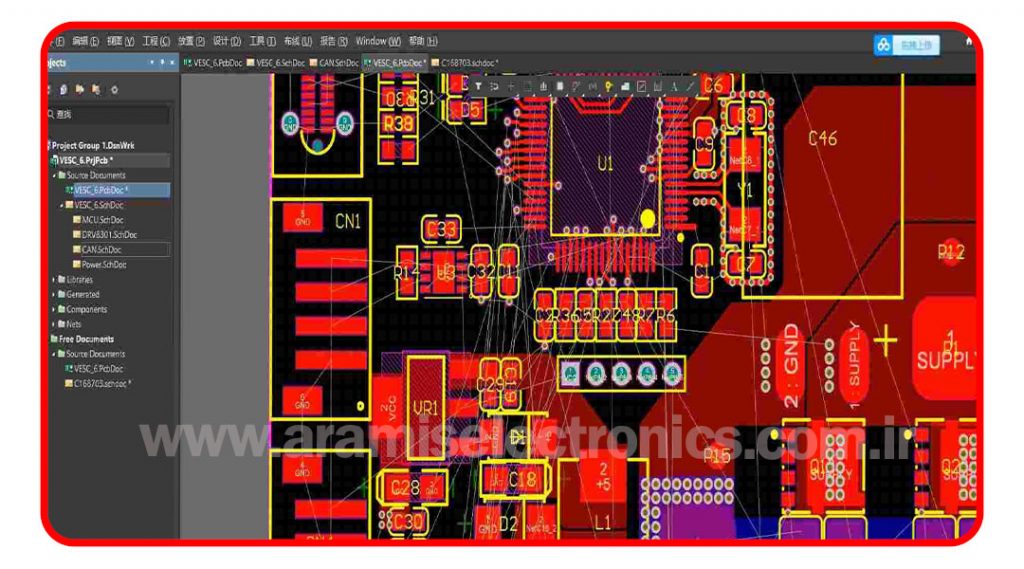 معرفی جامع نرمافزار طراحی برد مدار چاپی PCB 2 Altium-Designer