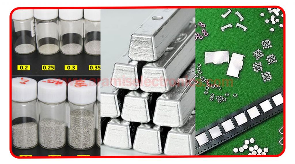 آشنایی با انواع سیم لحیم و سیم قلع+کاربرد 3 shekl lahimi