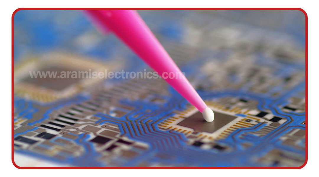 چسب رسانای الکتریکی چیست؟انواع وکاربرد آن 2 چسب رسانای الکتریکی