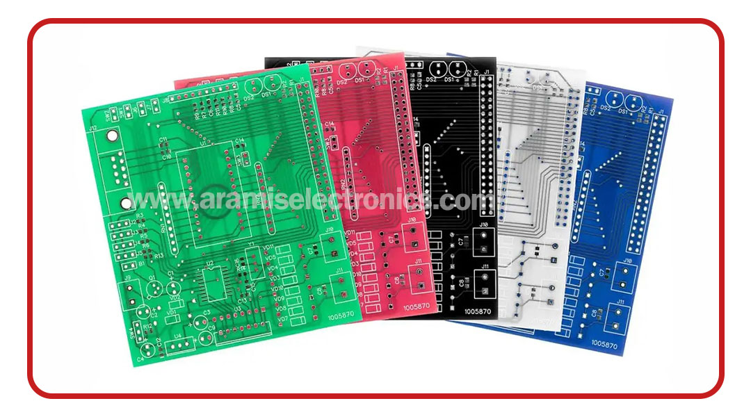 رنگ‌های مناسب برای مدار چاپی